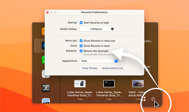 macOS • Adoptez Recents, le spotlight des documents récemment ouverts macOS • Adoptez Recents, le spotlight des documents récemment ouverts