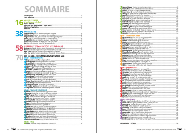 Compétence Mac 87 : Les 100 meilleures applis gratuites pour Mac • IA générative • Forme et Santé • Mac mini Compétence Mac 87 : Les 100 meilleures applis gratuites pour Mac • IA générative • Forme et Santé • Mac mini