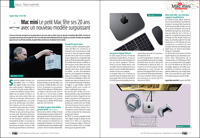 Compétence Mac 87 : Les 100 meilleures applis gratuites pour Mac • IA générative • Forme et Santé • Mac mini Compétence Mac 87 : Les 100 meilleures applis gratuites pour Mac • IA générative • Forme et Santé • Mac mini