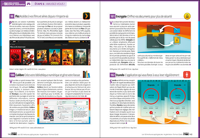 Compétence Mac 87 : Les 100 meilleures applis gratuites pour Mac • IA générative • Forme et Santé • Mac mini Compétence Mac 87 : Les 100 meilleures applis gratuites pour Mac • IA générative • Forme et Santé • Mac mini