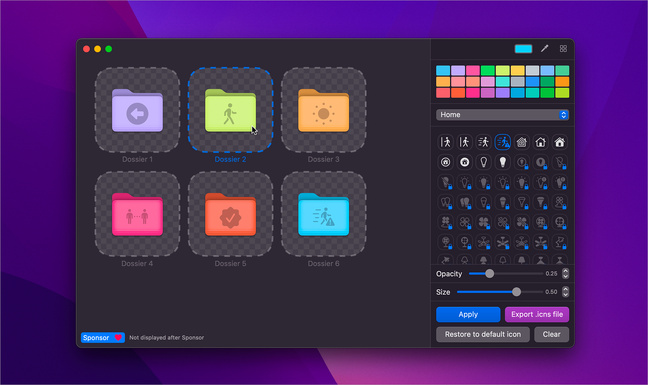 macOS • IconizeFolder, un nouvel outil de création d’icônes de dossier macOS • IconizeFolder, un nouvel outil de création d’icônes de dossier