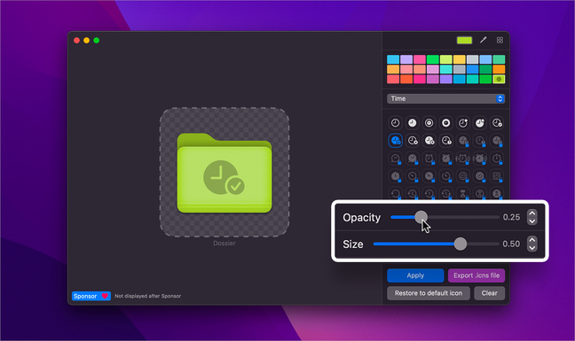 macOS • IconizeFolder, un nouvel outil de création d’icônes de dossier macOS • IconizeFolder, un nouvel outil de création d’icônes de dossier