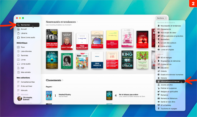 Ebooks • Comment acheter et mettre à jour nos livres depuis un Mac ou un iPhone/iPad Ebooks • Comment acheter et mettre à jour nos livres depuis un Mac ou un iPhone/iPad