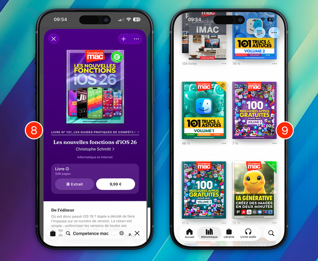 Ebooks • Comment acheter et mettre à jour nos livres depuis un Mac ou un iPhone/iPad Ebooks • Comment acheter et mettre à jour nos livres depuis un Mac ou un iPhone/iPad