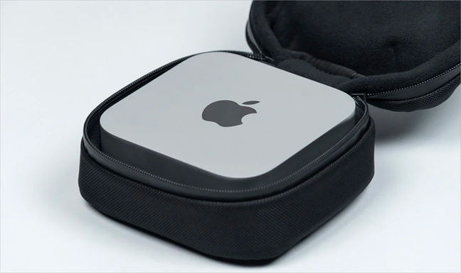 Accessoire • Protégez votre Mac mini M4 avec une housse de transport de qualité Accessoire • Protégez votre Mac mini M4 avec une housse de transport de qualité