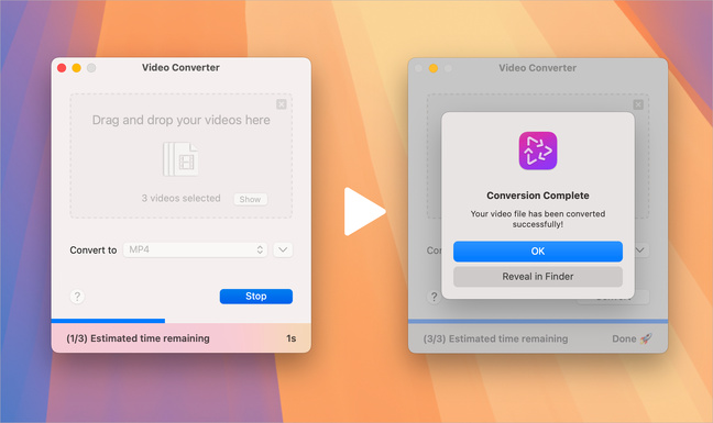 macOS • La conversion vidéo facile et gratuite avec Video Converter macOS • La conversion vidéo facile et gratuite avec Video Converter