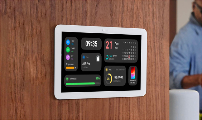 Concept de HomePad © AppleScoop. Concept de HomePad © AppleScoop.