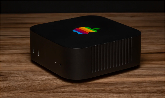 Vintage • ColorWare transforme le Mac mini M4 en ordinateur des années 80 Vintage • ColorWare transforme le Mac mini M4 en ordinateur des années 80