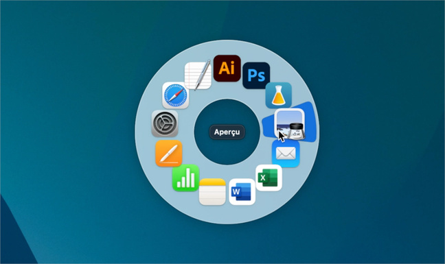 macOS • Pieoneer, le dock circulaire pour lancer vos applications macOS • Pieoneer, le dock circulaire pour lancer vos applications