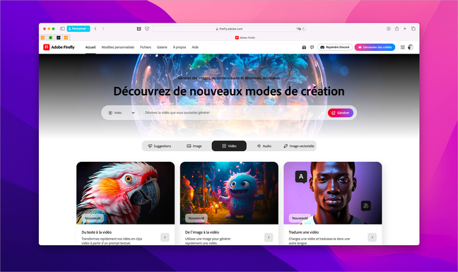 IA • Adobe lance son service de génération de vidéo en version bêta IA • Adobe lance son service de génération de vidéo en version bêta