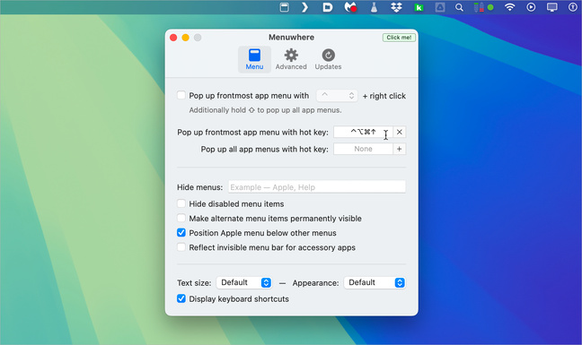 macOS • Affichez les menus d’une app à n’importe quel endroit de l’écran macOS • Affichez les menus d’une app à n’importe quel endroit de l’écran