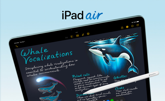 Nouveautés • Apple met à jour sa gamme d’iPad Air avec la puce M3 et dévoile l’iPad 11 Nouveautés • Apple met à jour sa gamme d’iPad Air avec la puce M3 et dévoile l’iPad 11