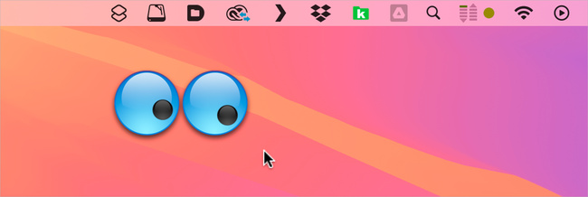 macOS • Quand la barre des menus fait les yeux doux à votre Mac