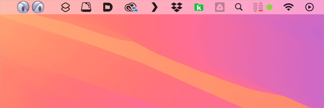 macOS • Quand la barre des menus fait les yeux doux à votre Mac