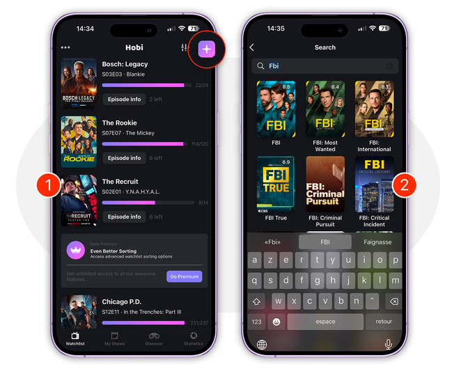 iOS • Hobi, une application pour suivre sans ses séries TV favorites se tromper iOS • Hobi, une application pour suivre sans ses séries TV favorites se tromper