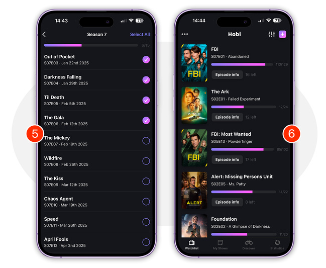 iOS • Hobi, une application pour suivre sans ses séries TV favorites se tromper iOS • Hobi, une application pour suivre sans ses séries TV favorites se tromper