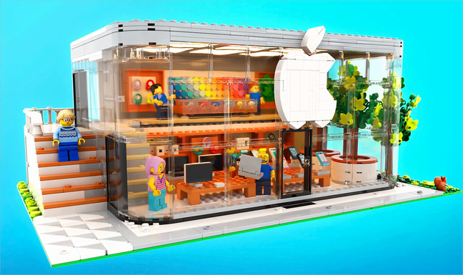 Insolite • Achèteriez-vous une reproduction LEGO d’un Apple Store ?