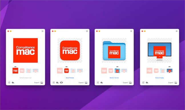 macOS • Créez facilement vos propres icônes à partir d’une image macOS • Créez facilement vos propres icônes à partir d’une image