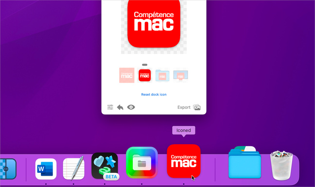 macOS • Créez facilement vos propres icônes à partir d’une image