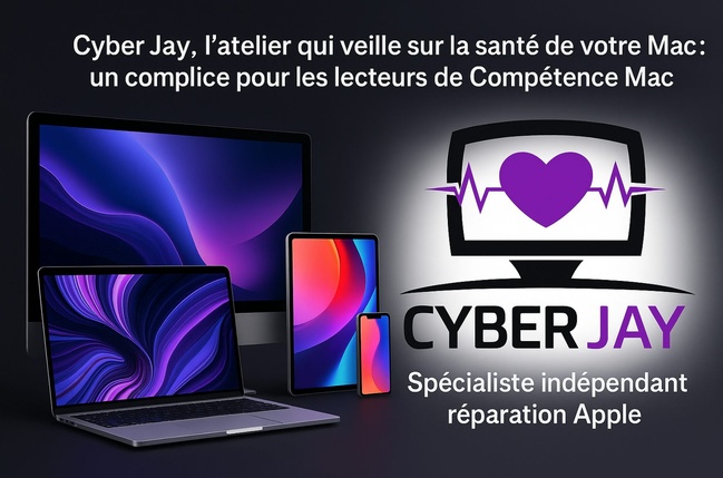 Cyber Jay, l’atelier qui veille sur la santé de votre Mac : un complice pour tous les lecteurs de Compétence Mac Cyber Jay, l’atelier qui veille sur la santé de votre Mac : un complice pour tous les lecteurs de Compétence Mac