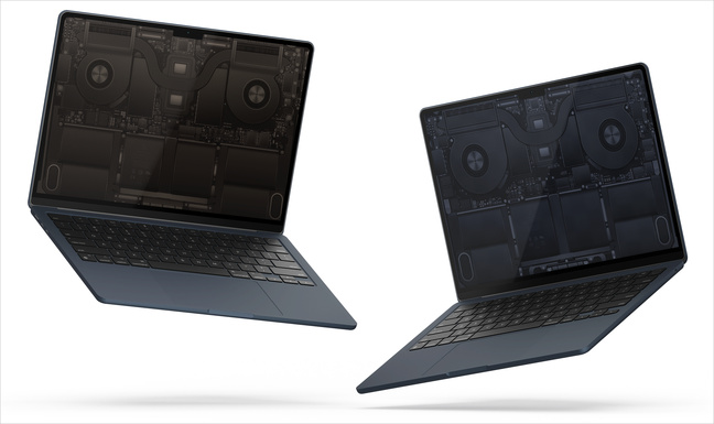 Fun • Visualisez les composants des MacBook Pro grâce à des fonds d’écran colorés Fun • Visualisez les composants des MacBook Pro grâce à des fonds d’écran colorés