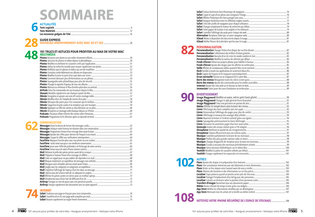 Compétence Mac 89 : 101 astuces pour profiter de votre Mac • Naviguez anonymement • Nettoyez votre iPhone • Les gadgets de l’été