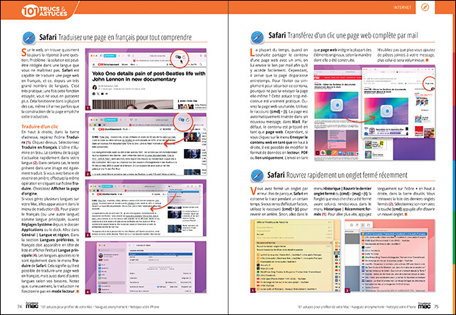 Compétence Mac 89 : 101 astuces pour profiter de votre Mac • Naviguez anonymement • Nettoyez votre iPhone • Les gadgets de l’été Compétence Mac 89 : 101 astuces pour profiter de votre Mac • Naviguez anonymement • Nettoyez votre iPhone • Les gadgets de l’été