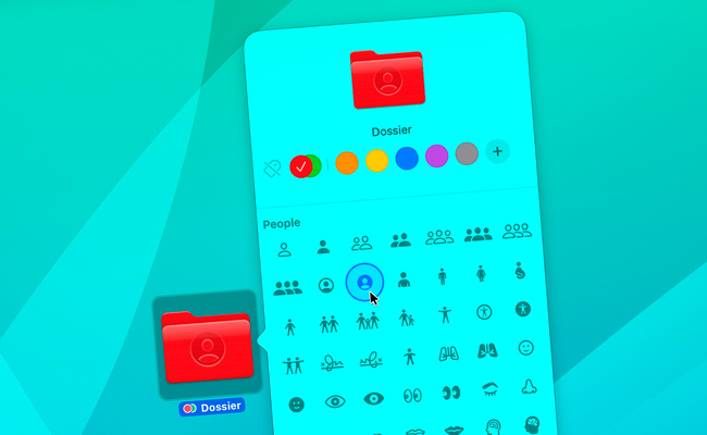 Pratique • Personnalisez une icône de dossier avec macOS 26 Tahoe Pratique • Personnalisez une icône de dossier avec macOS 26 Tahoe