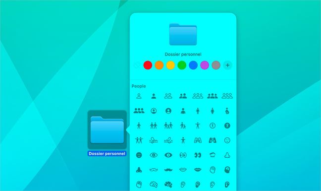 Pratique • Personnalisez une icône de dossier avec macOS 26 Tahoe