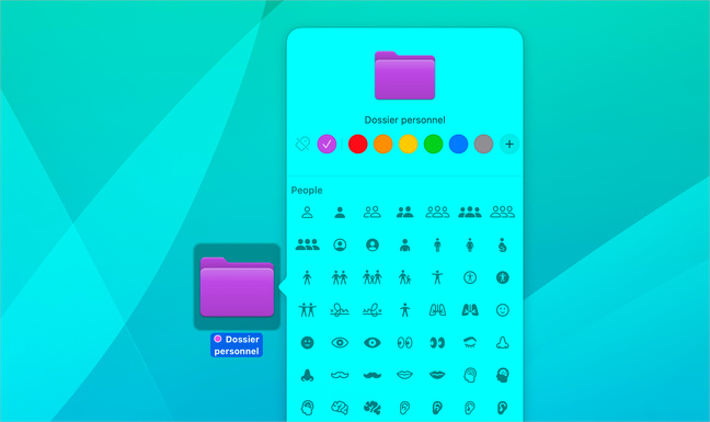 Pratique • Personnalisez une icône de dossier avec macOS 26 Tahoe