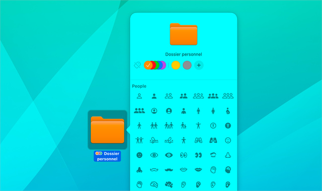 Pratique • Personnalisez une icône de dossier avec macOS 26 Tahoe