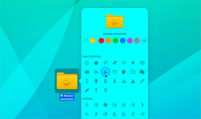 Pratique • Personnalisez une icône de dossier avec macOS 26 Tahoe Pratique • Personnalisez une icône de dossier avec macOS 26 Tahoe