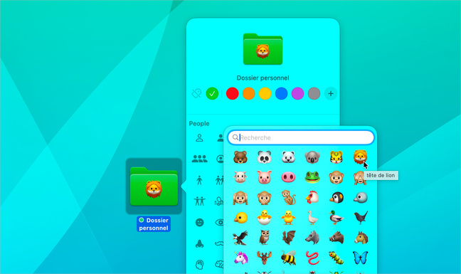 Pratique • Personnalisez une icône de dossier avec macOS 26 Tahoe Pratique • Personnalisez une icône de dossier avec macOS 26 Tahoe