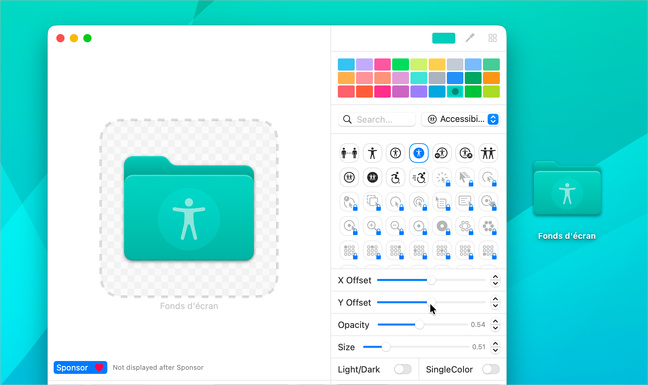 Pratique • Personnalisez une icône de dossier avec macOS 26 Tahoe Pratique • Personnalisez une icône de dossier avec macOS 26 Tahoe
