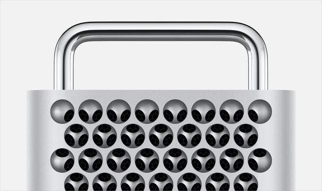 Le Mac Pro actuel © Apple. Le Mac Pro actuel © Apple.