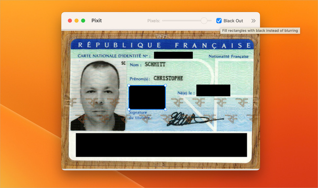 macOS • Pixelisez gratuitement des zones sensibles sur vos documents avec Pixit macOS • Pixelisez gratuitement des zones sensibles sur vos documents avec Pixit