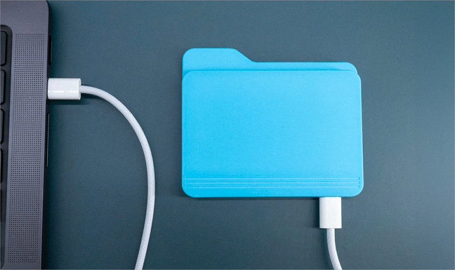 Insolite • Une clé USB-C de 128 Go à l’apparence d’un dossier macOS