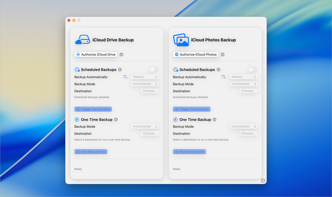macOS • Parachute Backup, l’application qui sauvegarde vos données iCloud macOS • Parachute Backup, l’application qui sauvegarde vos données iCloud