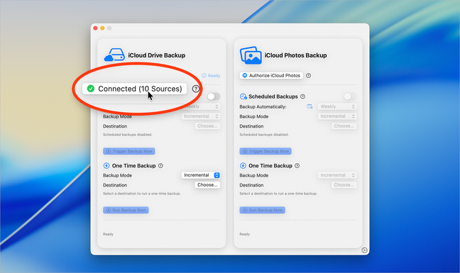 macOS • Parachute Backup, l’application qui sauvegarde vos données iCloud