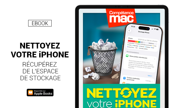 Nettoyez votre iPhone - Récupérez de l’espace de stockage (ebook) Nettoyez votre iPhone - Récupérez de l’espace de stockage (ebook)