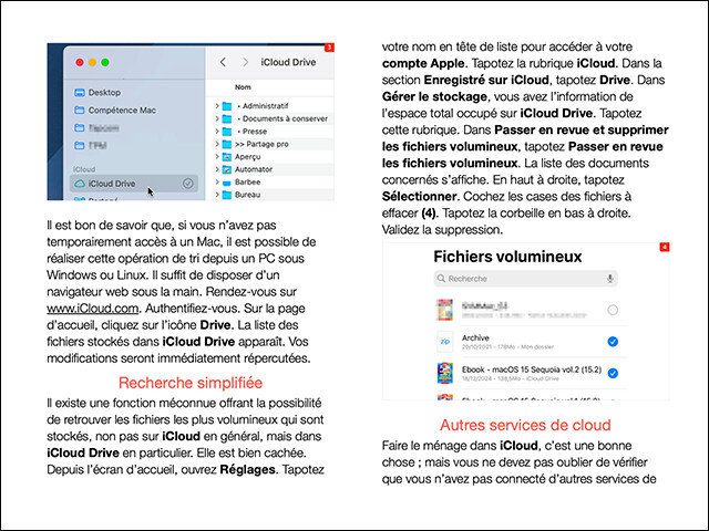 Nettoyez votre iPhone - Récupérez de l’espace de stockage (ebook)