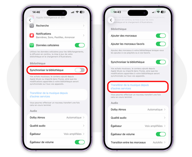 Musique • Transférez vos playlists de Spotify ou Deezer vers Apple Music