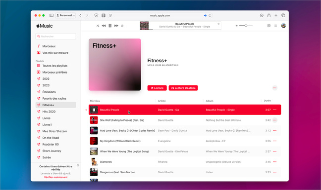 Musique • Transférez vos playlists de Spotify ou Deezer vers Apple Music