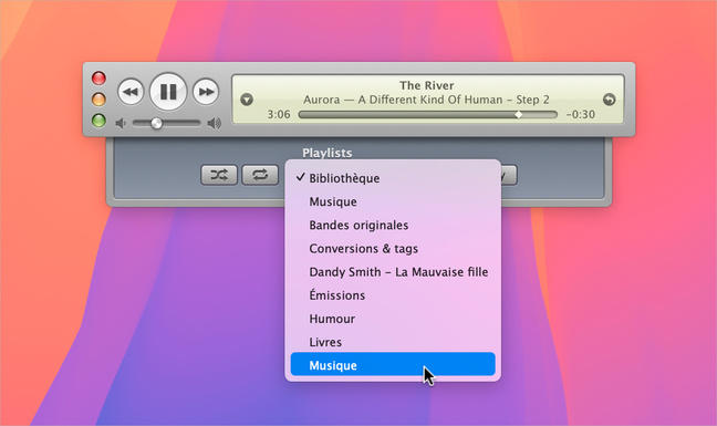 macOS • Écoutez votre musique avec nostalgie et avec une réplique d’iTunes
