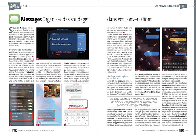 Compétence Mac 90 : Bien débuter sur Mac avec macOS 26 Tahoe • Les nouveautés d'iOS 26