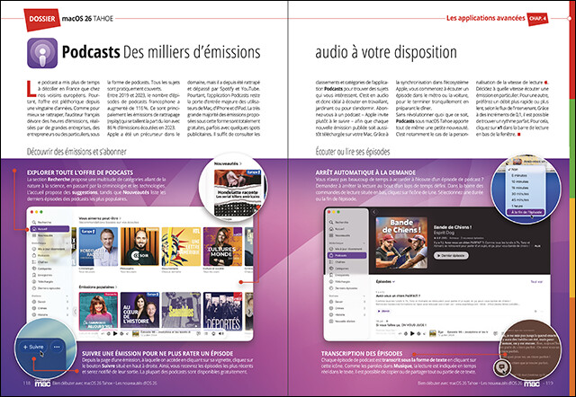 Compétence Mac 90 : Bien débuter sur Mac avec macOS 26 Tahoe • Les nouveautés d'iOS 26