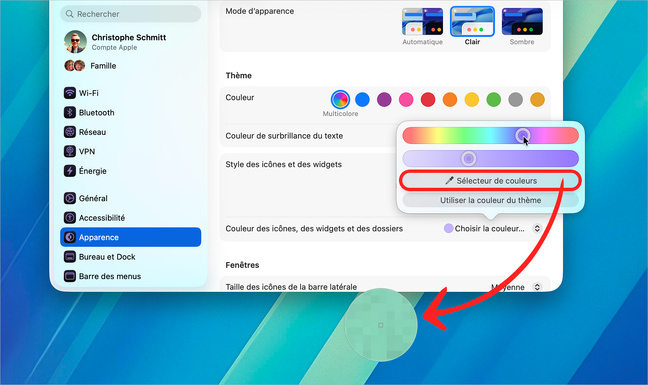 Pratique • Modifiez l’apparence des icônes et des widgets sous macOS 26