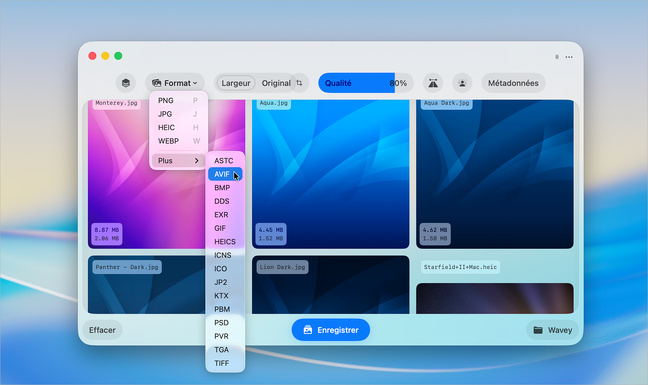 macOS • Un outil productif pour convertir et compresser les images