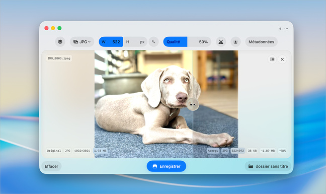 macOS • Un outil productif pour convertir et compresser les images macOS • Un outil productif pour convertir et compresser les images