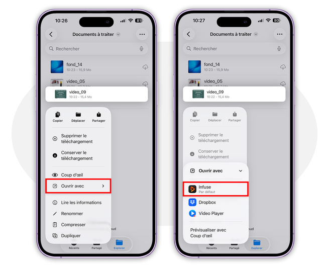 iOS • Comment définir une application par défaut pour ouvrir un fichier iOS • Comment définir une application par défaut pour ouvrir un fichier